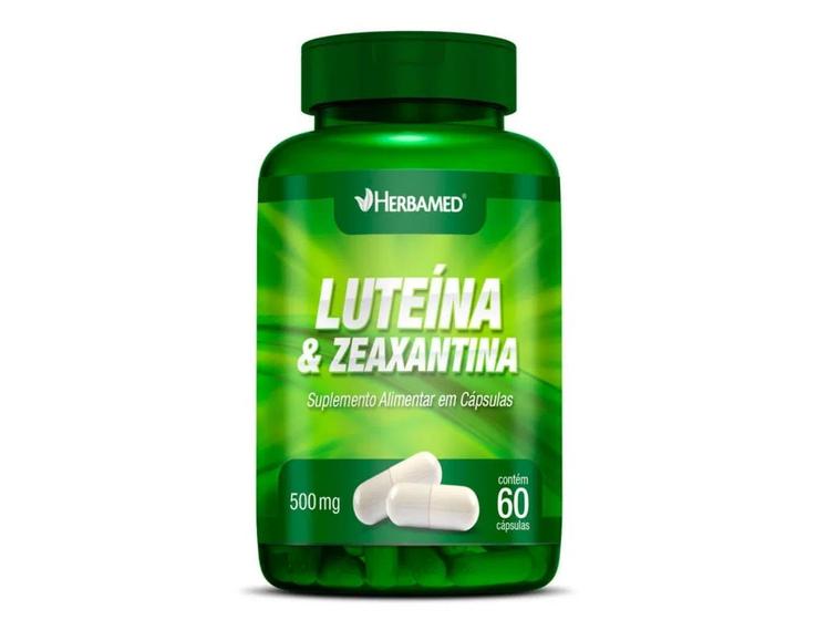 Imagem de Luteina + Zeaxantina 500mg 60 Capsulas - Herbamed