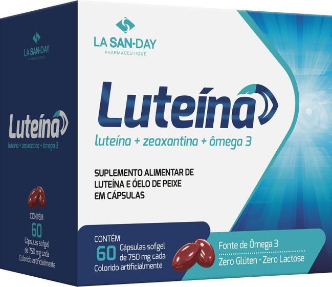 Luteína + Zeaxantina + Ômega 3 60 Cápsulas Softgel La San Day Menor preço em Luteína + Zeaxantina + Ômega 3 60 Cápsulas Softgel La San Day