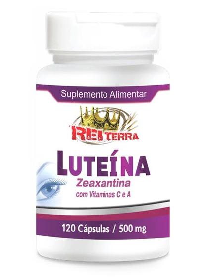 Imagem de Luteina Zeaxantina +Vitamina A e C 120 Caps Rei Terra