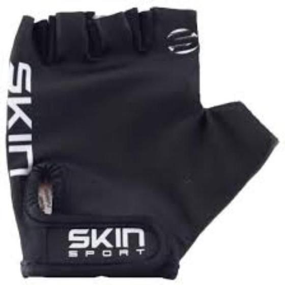 Imagem de Luva Ciclismo Skin Sport Meio Dedo M