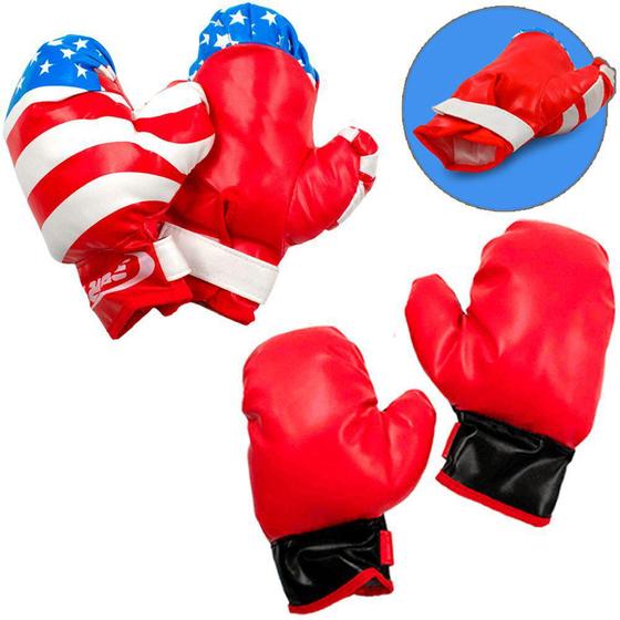 Imagem de luva de boxe infantil sortidas com 2 pecas 23x13cm na solapa - SPIDER