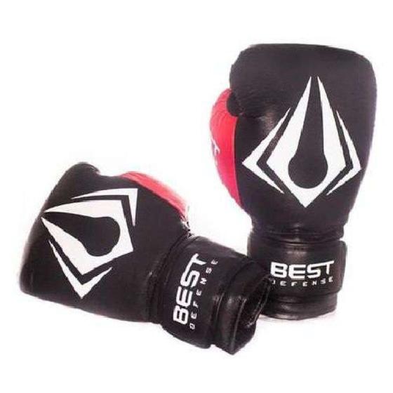 Imagem de Luva de Boxe Muay Thai Best Diamond 10 OZ Best Defense - Pre