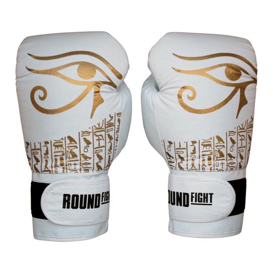 Luva De Boxe para Treino e Luta / Muay Thai / Olho De Horus Round Fight Menor preço em Luva De Boxe para Treino e Luta / Muay Thai / Olho De Horus Round Fight
