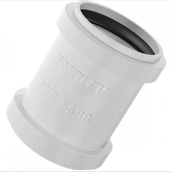 Imagem de Luva De Correr Esgoto Fortlev 40Mm ./ Kit Com 10 Peças