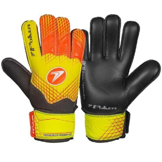 Luva de Goleiro Futebol de Campo Training Focus Junior Poker Menor preço em Luva de Goleiro Futebol de Campo Training Focus Junior Poker
