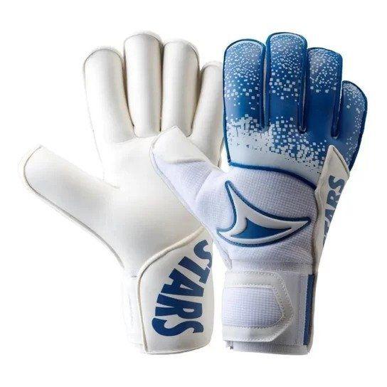 Imagem de Luva de Goleiro Three Stars Fox - Branco+Azul