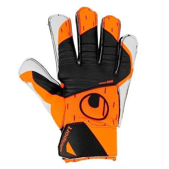 Imagem de Luva De Goleiro Uhlsport Starter Resist Infantil Laranja+Preto