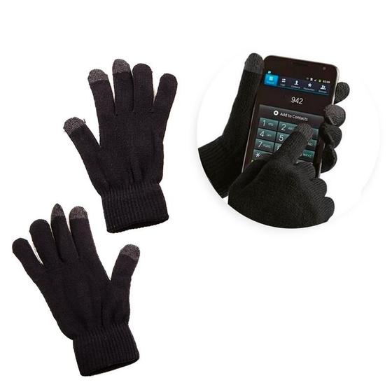 Imagem de Luva De Lã Touch Screen Feminina Masculina Celular Tablet Térmica Inverno Neve Quente Adulto Mexer Frio Tela