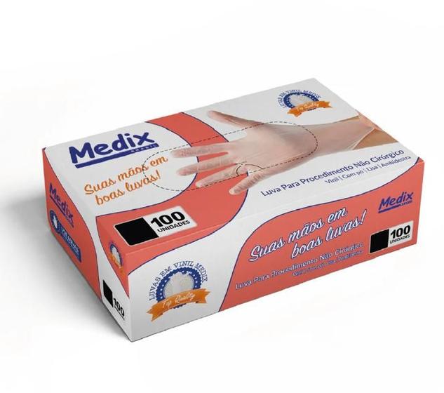 Imagem de Luva de procedimento Vinil Com Pó Medix 