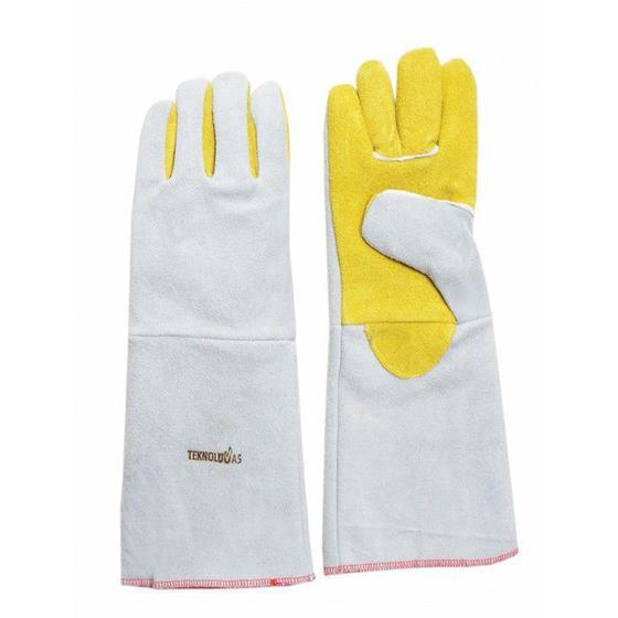 Imagem de Luva de Raspa Maxx Solda Plus P. 15 - Teknoluvas