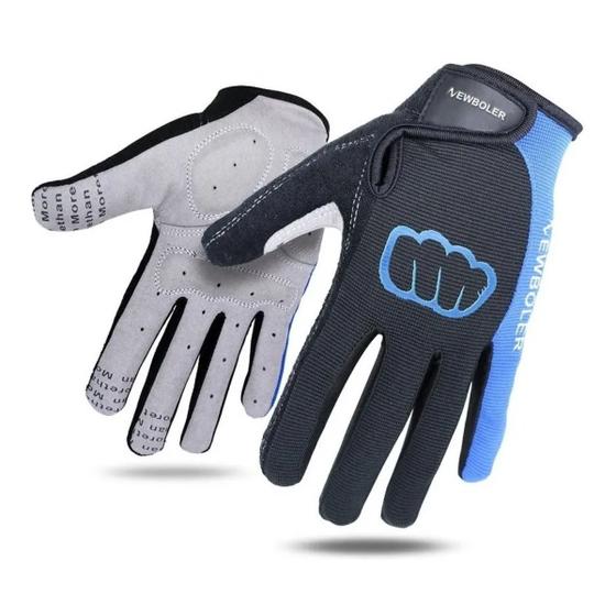 Luva Dedo Longo Gel Ciclismo Bike Menor preço em Luva Dedo Longo Gel Ciclismo Bike