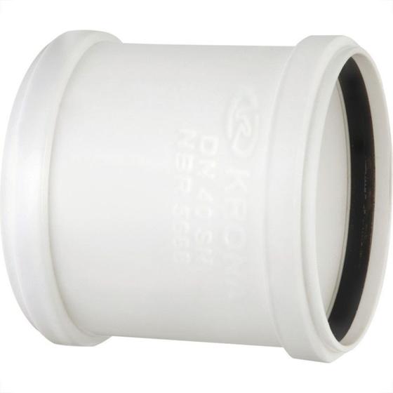 Imagem de Luva Esgoto Krona Correr 40Mm 649 - Kit C/10