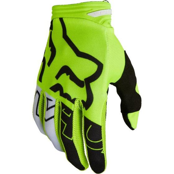 Imagem de Luva Fox MX 180 Skew Amarelo Fluor