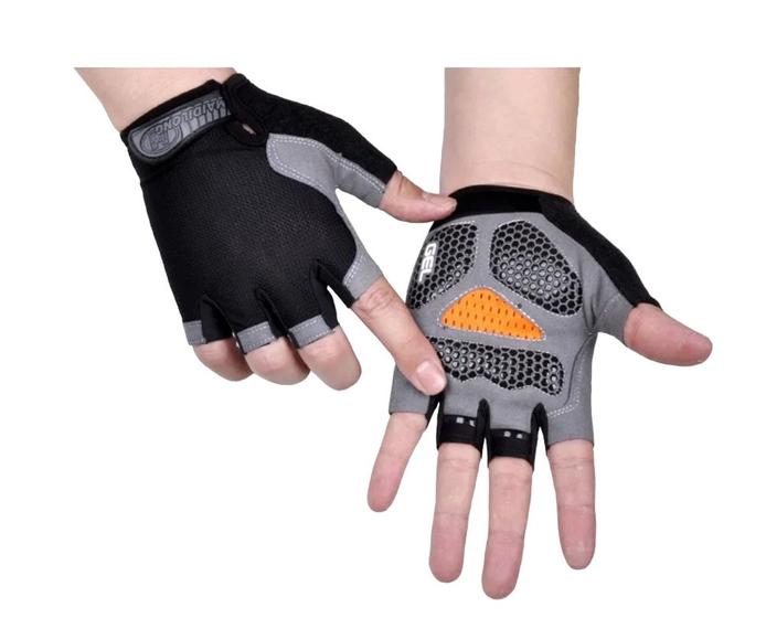 Imagem de  Luva Gel Ciclismo Bike Musculação Esportes Confort amortecimento Palmar anti derrapante