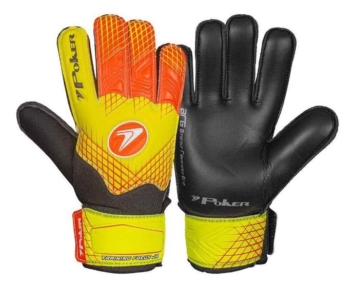 Luva Goleiro Poker Futebol Campo Training Focus Junior T05 Menor preço em Luva Goleiro Poker Futebol Campo Training Focus Junior T05