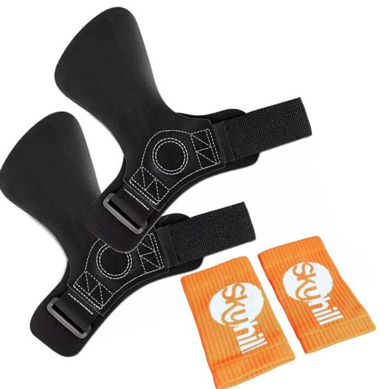 Imagem de Luva Hand Grip Cf Cross Training Skyhill Com Munhequeira