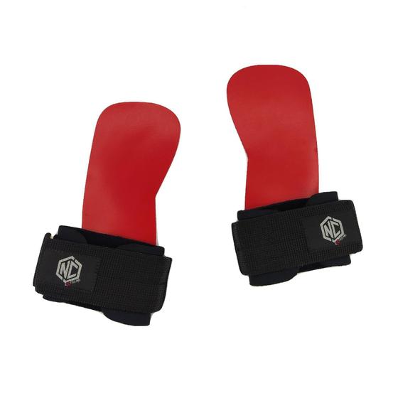 Imagem de Luva Hand Grip Palmar Cross Revolution Vermelha Nc Extreme G