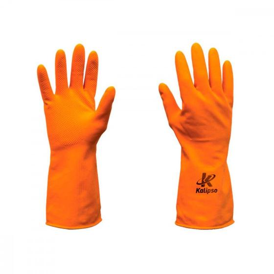 Imagem de Luva Kalipso Latex Orange T.07-P