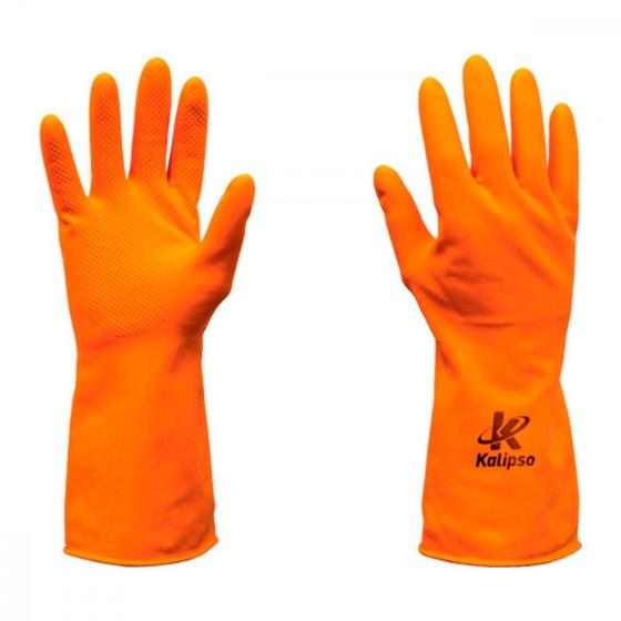 Imagem de Luva Kalipso Latex Orange T.08-M