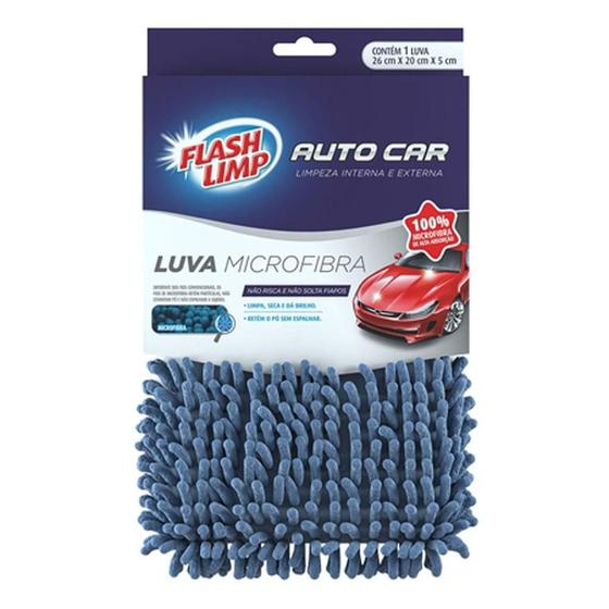 Imagem de Luva Microfibra Automotiva Flashlimp ul