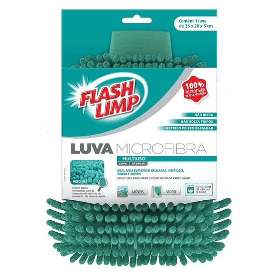 Imagem de Luva Microfibra Multiuso - FLP6681 - FLASH LIMP