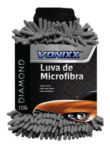 Imagem de Luva microfibra para lavagem de automotiva carros - vonixx