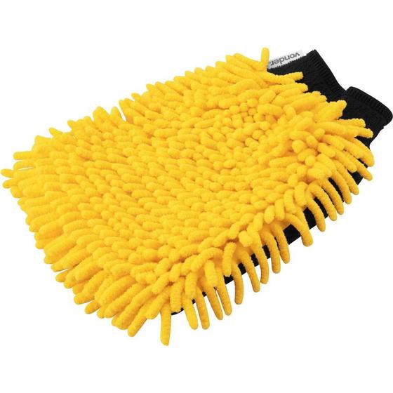 Imagem de Luva multiuso para limpeza, em microfibra, com tela para remover insetos, VONDER