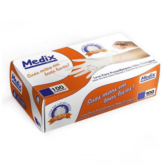 Imagem de Luva P Latex Com Po - Medix