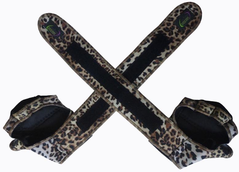Imagem de Luva para Academia Luva com Munhequeira de Neoprene Onça