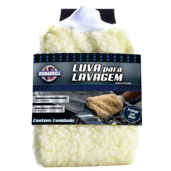 Imagem de Luva para Lavagem Automotiva Rodabrill