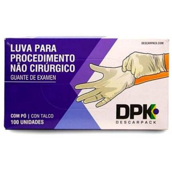Imagem de Luva Para Procedimento Látex C/pó Descarpack