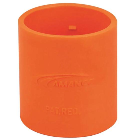 Imagem de Luva Presso 32mm 1" PVC Antichamas Laranja Amanco