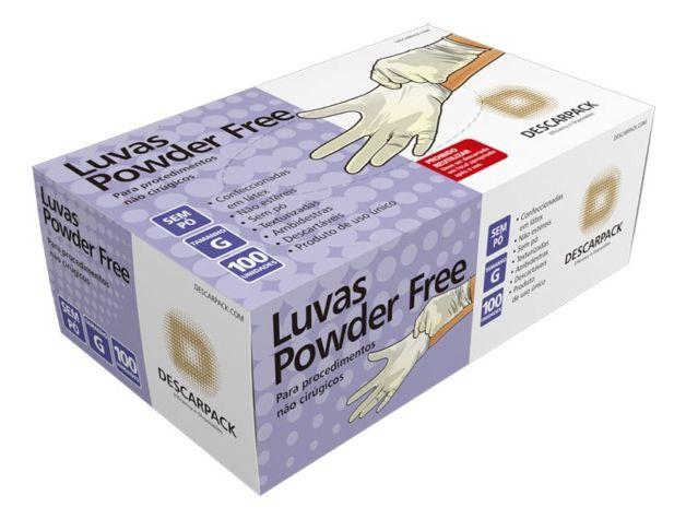 Imagem de Luva Proc Não Cirurg - Sem Pó - Descarpack - 100 Unidades