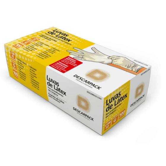 Imagem de Luva Procedimento De Látex Descarpack 1000 Un M