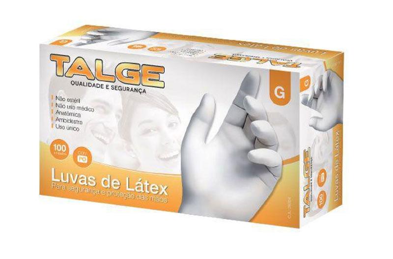 Imagem de Luva Procedimento Latex C/ 100uni Talge