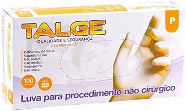 Imagem de Luva Procedimento Vinil Sem Pó P com 100 Unid.
