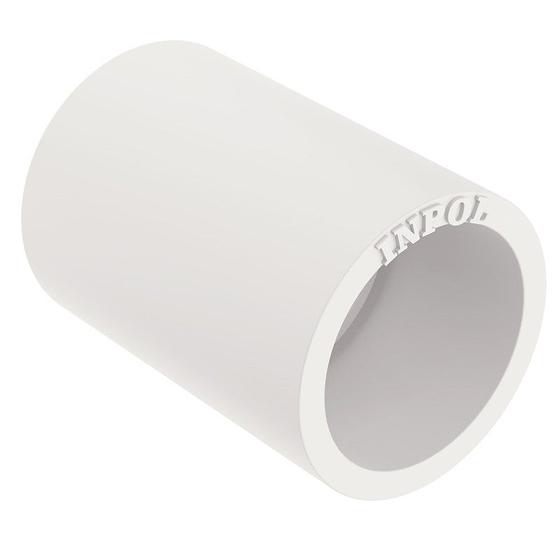 Imagem de Luva Pvc Branca 1/2" Sem Rosca Inpol