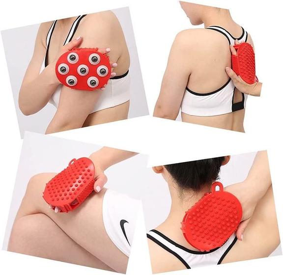Imagem de Luva Relaxamento Muscular Corporal Com 7 Esferas