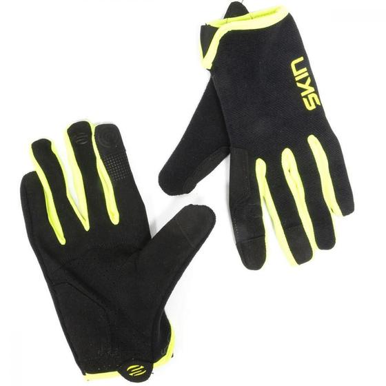 Imagem de Luva Skin Sport Flat Preto/Amarelo P