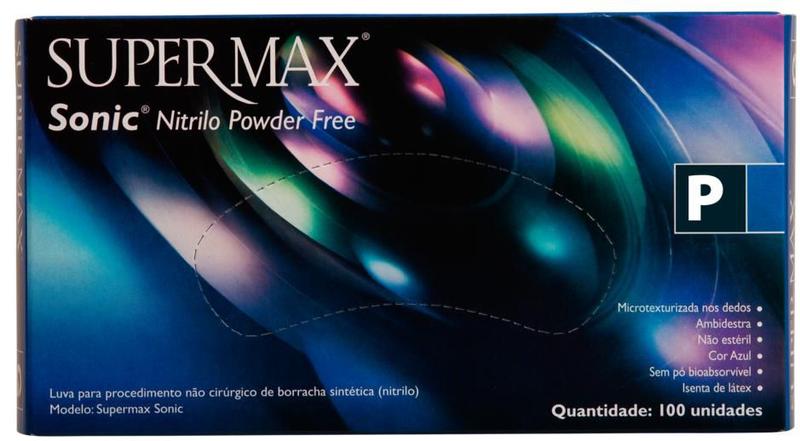 Imagem de Luva supermax nitrilo sonic tamanho xg