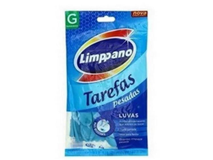 Imagem de Luva tarefas pesadas G Limppano azul