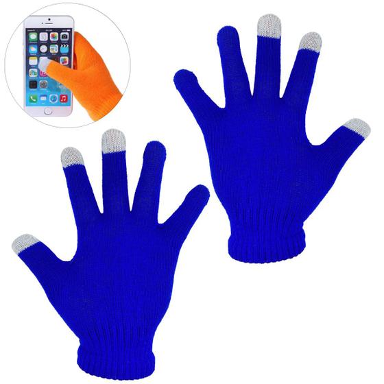 Imagem de Luva Unissex Par Frio Inverno Touch Screen Celular