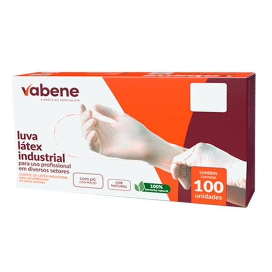 Imagem de Luva vabene latex pp 100un com po