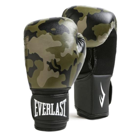 Imagem de Luvas Boxe Muay Thai - Mod. Spark Camuflada Verde - Everlast