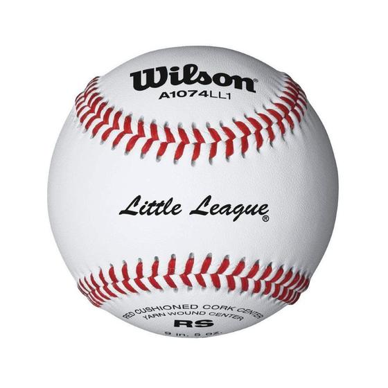 Imagem de Luvas de Beisebol Wilson A1074 - Infantil - Pacote com 12 - Branca