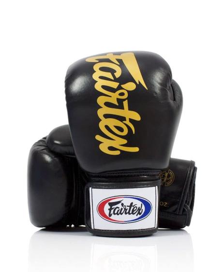 Imagem de Luvas de boxe Fairtex BGV19 Deluxe Tight-Fit 300mL pretas