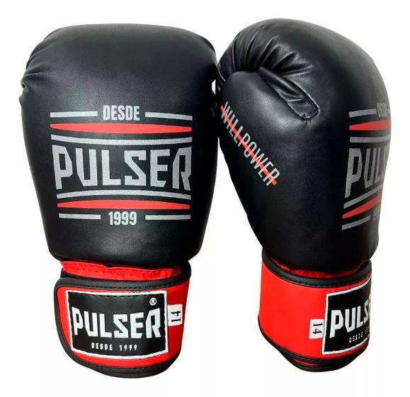 Imagem de Luvas de Boxe Muay Thai 14 Oz PU Sport Modelo Pro Pulser