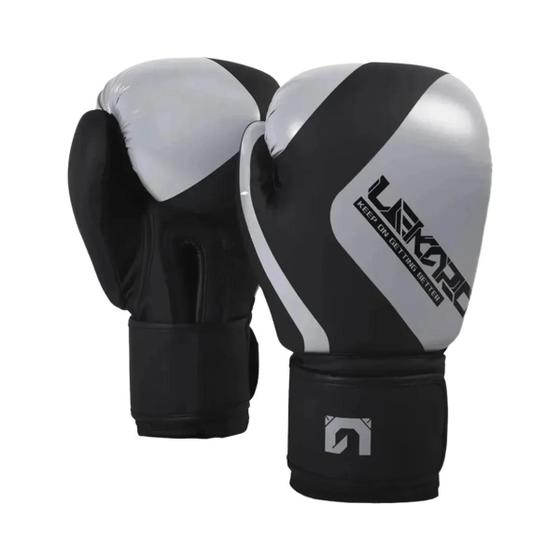 Imagem de Luvas de Boxe Profissional 12 Oz - PU Elástico para Adultos (Homens e Mulheres) - Muay Thai