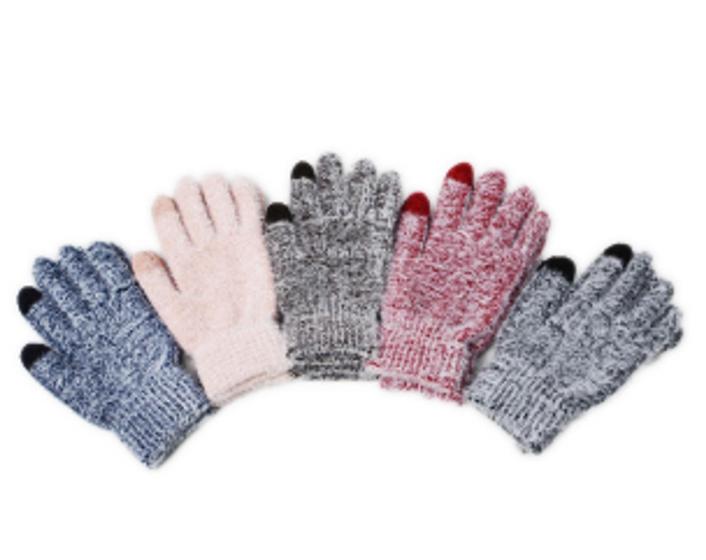 Imagem de Luvas de chenile Feminina Inverno Frio Touch Screen HL-25