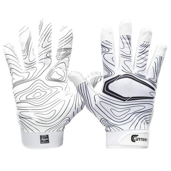 Imagem de Luvas de futebol CUTTERS Game Day Receiver White Topo YS/YM